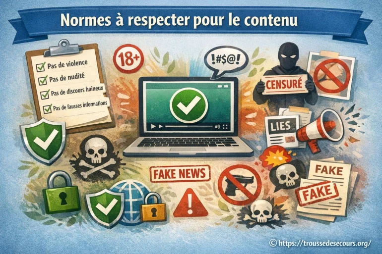 Normes à respecter pour le contenu : quelles règles suivre ?