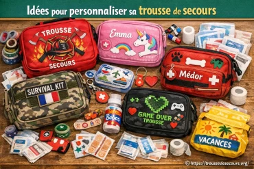 Idées pour personnaliser sa trousse de secours facilement