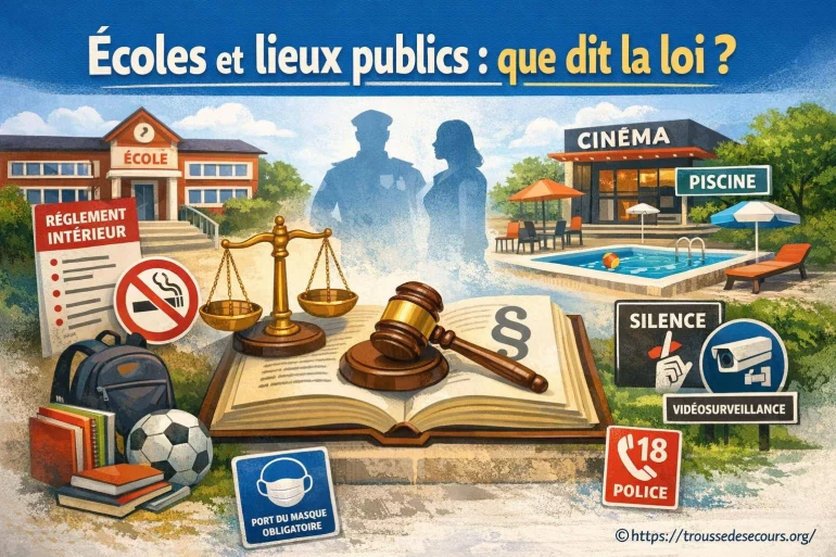 Écoles et lieux publics : que dit la loi sur la sécurité et la prévention ?