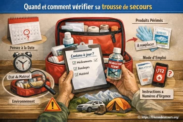 Quand et comment vérifier sa trousse de secours efficacement ?
