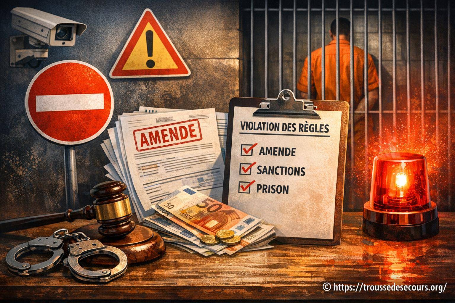 Sanctions en cas de non-respect des règles : quelles conséquences ?