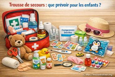 Trousse de secours : que prévoir pour les enfants ?