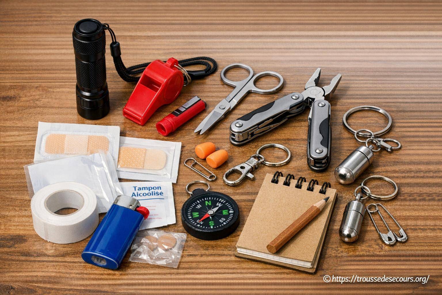 Petits accessoires utiles à ajouter dans votre trousse de secours