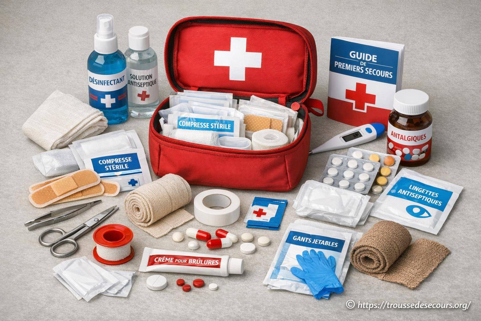 Les indispensables à avoir dans sa trousse de secours pour être prêt à tout