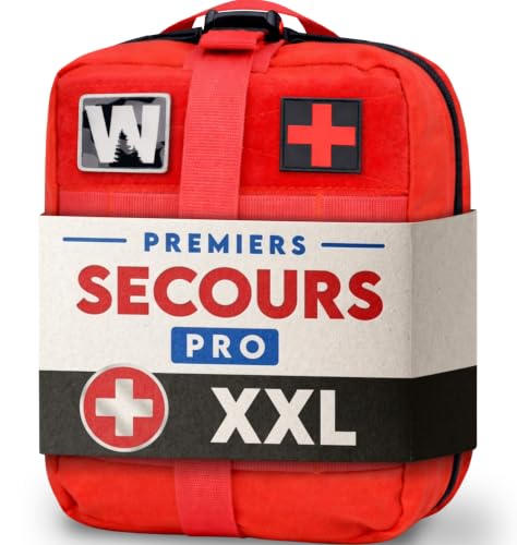 WONCROW® Trousse de Secours Complete XXL Trousse Pharmacie P
