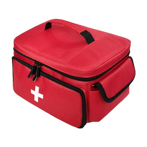 Boczif Trousse de Secours Vide Étanche, First Aid Kit Vide (
