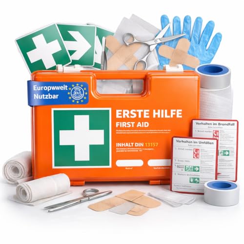 Trousse de premiers secours - DIN 13157 Mallette pour entrep