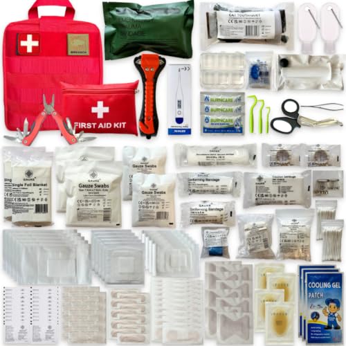 Trousse de Secours BIRKOSCH - 180 Pièces - Kit Premiers Seco