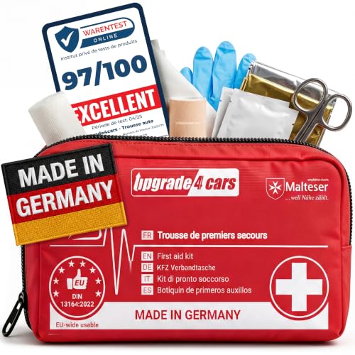 Upgrade4cars Trousse de Premiers Secours pour Voiture, Maiso