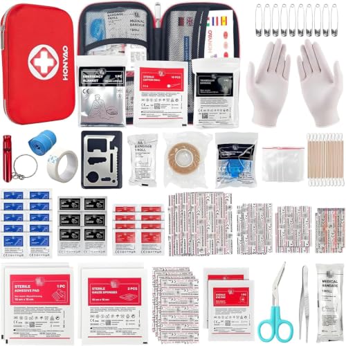 HONYAO Trousse de Premier Secours, Trousse Pharmacie Boîte d