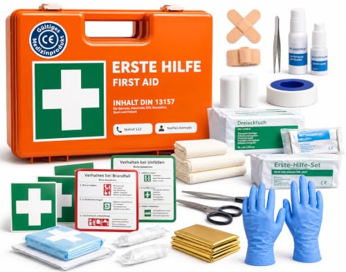 Mallette de premiers secours - DIN 13157:2021 selon la norme